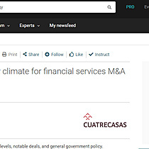 In brief: Market and policy climate for financial services M&A activity in Spain